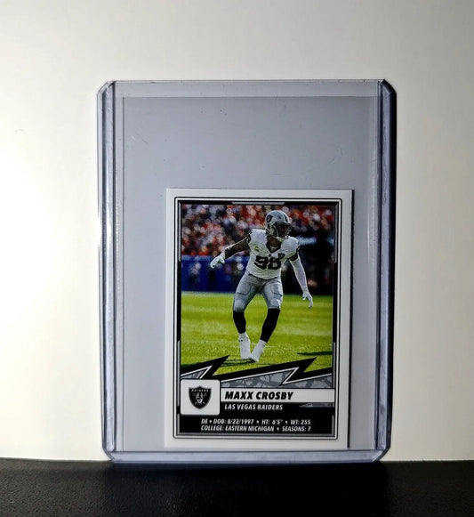 Maxx Crosby 2025 Panini NFL #272 Sticker Las Vegas Raiders - Football Card Single