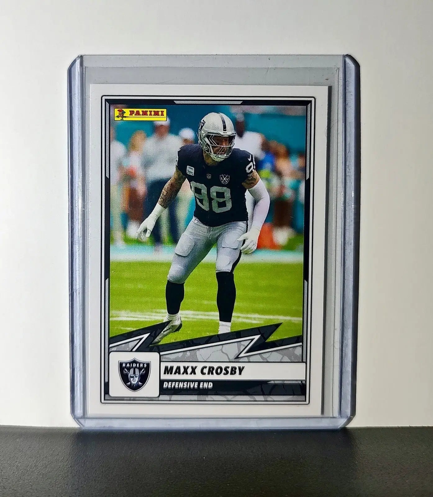 Maxx Crosby 2025 Panini NFL #42 Sticker Card Las Vegas Raiders - Football Card Single