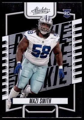Mazi Smith Rookie 2023 Panini Absolute Retail #157 Dallas Cowboys - Football Card Single