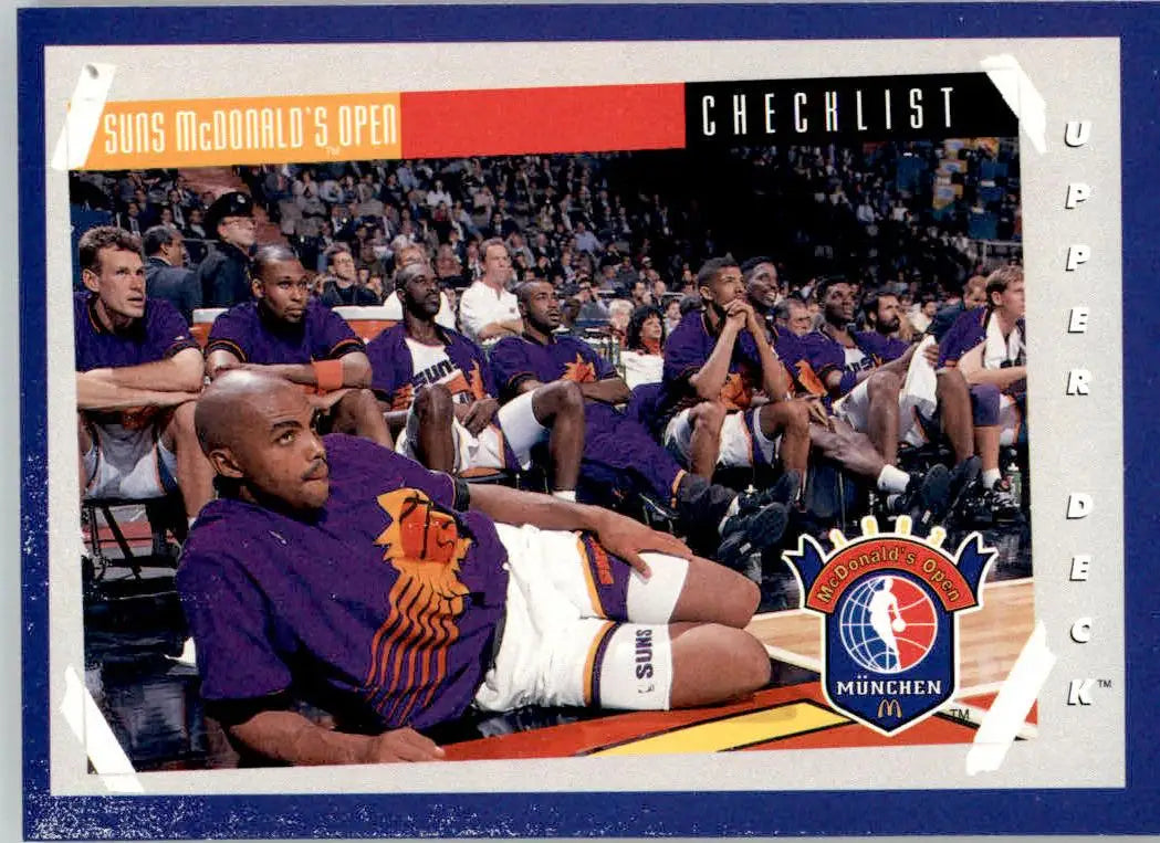 McDonald’s Open Checklist - 1993-94 Upper Deck - #507 - Basketball - Basketball Card Single