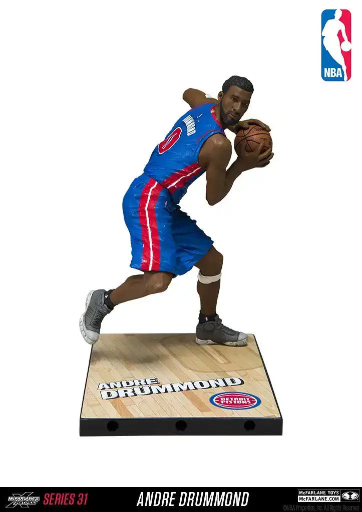 McFarlane NBA Series 31 Andre Drummond Detroit Pistons - Action Figure & Toy
