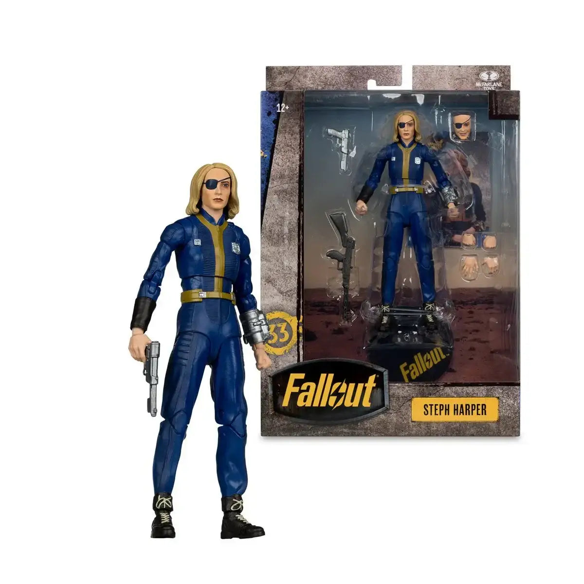 McFarlane Toys - Fallout Action Figure: Steph Harper - Action Figure & Toy