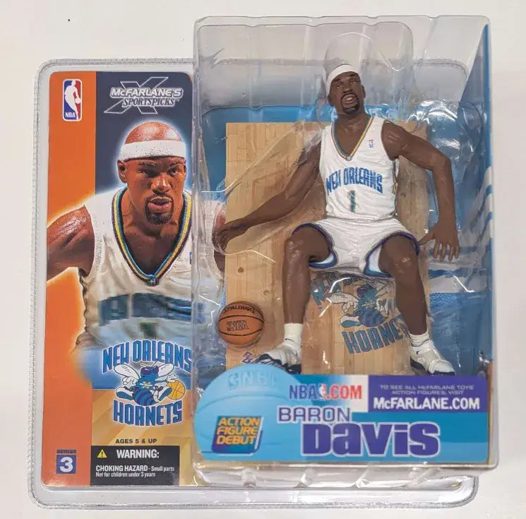 Baron Davis New Orleans Hornets McFarlane’s SportsPicks action figure for NBA fans