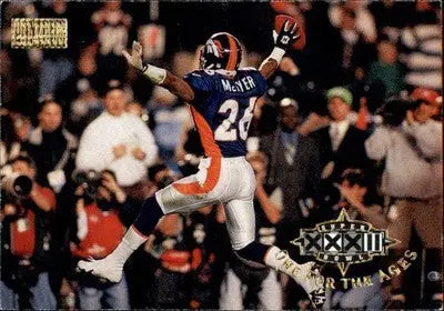 McKyer celebrates - 1998 SkyBox Premium - #204 - Football - Football Card Single