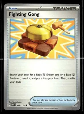 ME01: Mega Evolution Fighting Gong Uncommon,Item #116/132