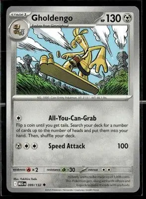 ME01: Mega Evolution Gholdengo Uncommon,Metal #099/132