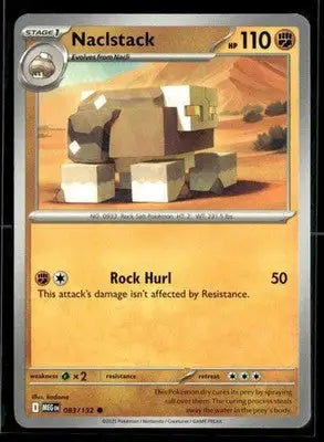 ME01: Mega Evolution Naclstack Common,Fighting #083/132
