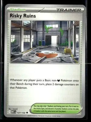 ME01: Mega Evolution Risky Ruins Uncommon,Stadium #127/132 - Pokémon Card Single