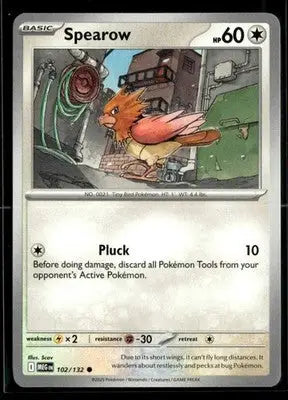 ME01: Mega Evolution Spearow Common,Colorless #102/132