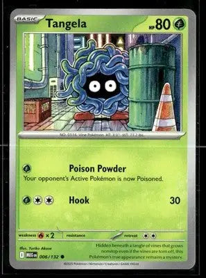 ME01: Mega Evolution Tangela Common,Grass #006/132