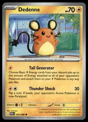ME03: Perfect Order Dedenne 029/088 Common POR 2026