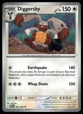 ME03: Perfect Order Diggersby 065/088 Uncommon POR 2026