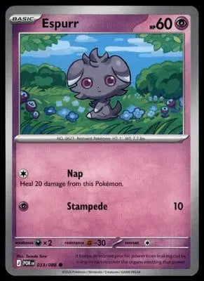 ME03: Perfect Order Espurr 033/088 Common POR 2026