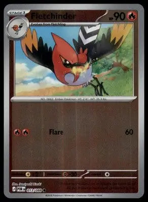 ME03: Perfect Order Fletchinder 013/088 Common Reverse Holo POR 2026