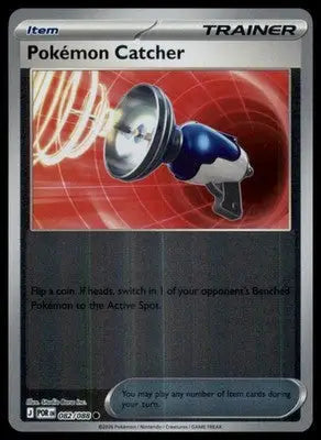 ME03: Perfect Order Pokemon Catcher 082/088 Common Reverse Holo POR 2026