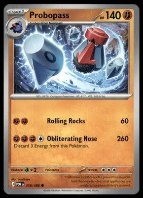 ME03: Perfect Order Probopass 038/088 Common Regular POR 2026 - Pokémon Card Single