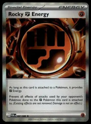 ME03: Perfect Order Rocky Fighting Energy 087/088 Rare Holo POR 2026