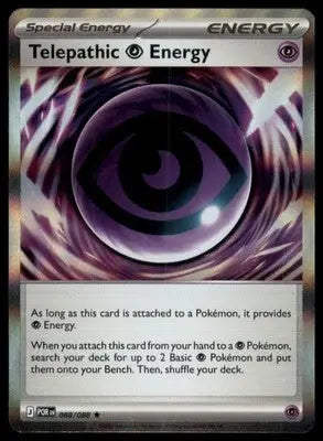 ME03: Perfect Order Telepathic Psychic Energy 088/088 Rare Holo POR 2026