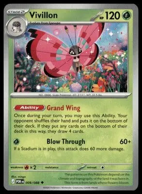 ME03: Perfect Order Vivillon 009/088 Uncommon POR 2026