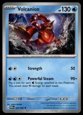 ME03: Perfect Order Volcanion 025/088 Uncommon POR 2026