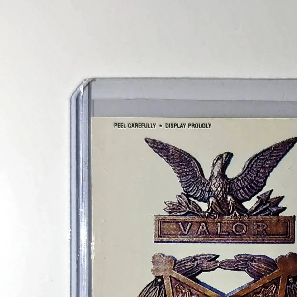 Medal of Honor Card 1991 Topps Desert Storm #19 Sticker
