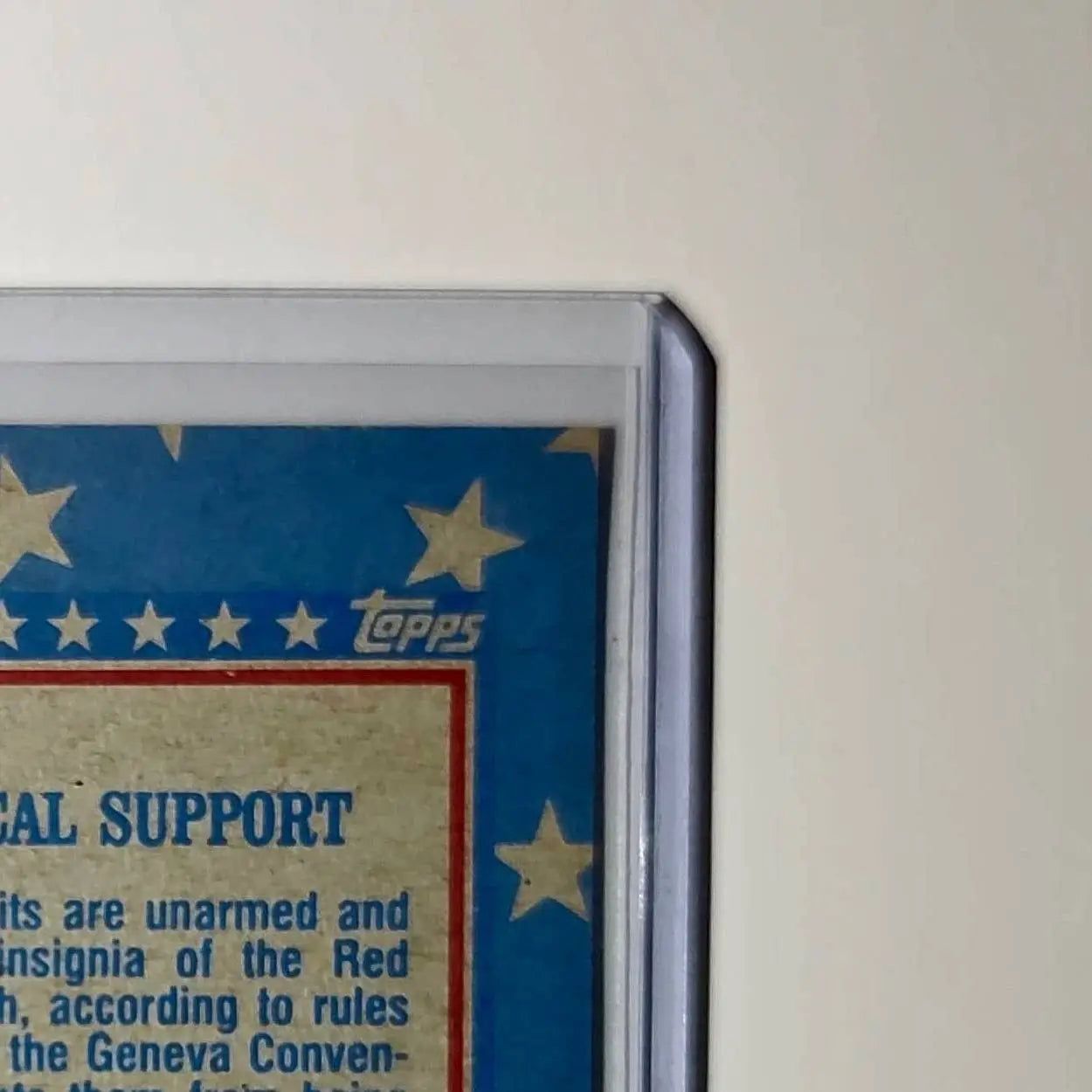 Medical Support 1991 Topps Desert Storm #153 Card - Non-Sports Card Single