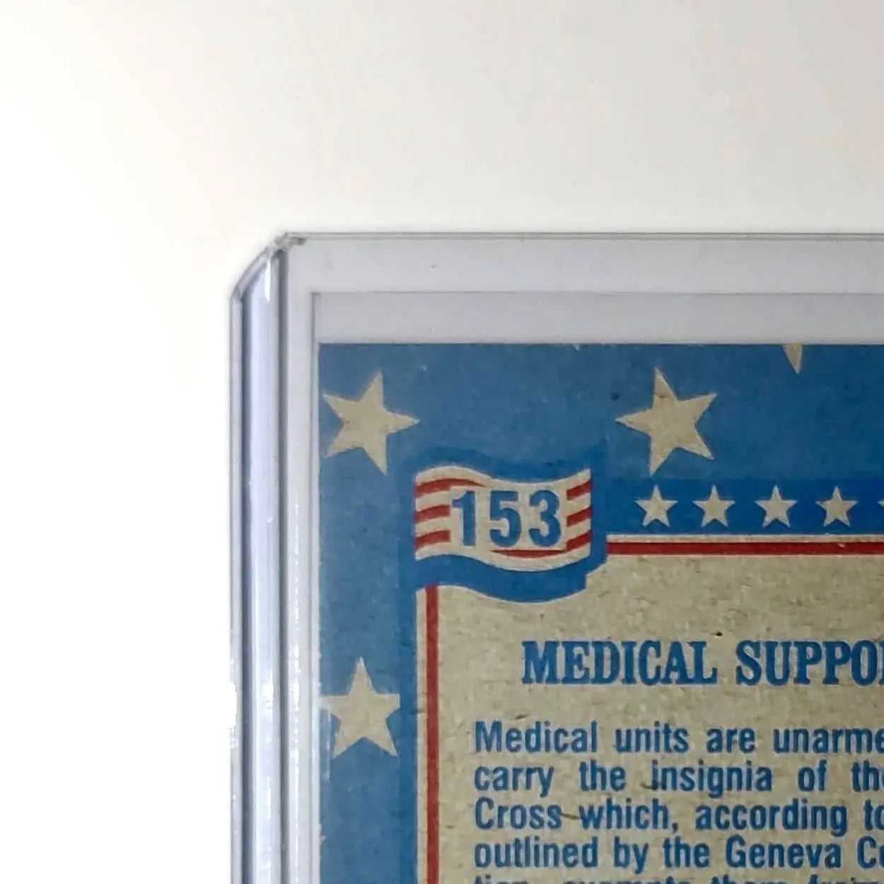 Medical Support 1991 Topps Desert Storm #153 Card - Non-Sports Card Single