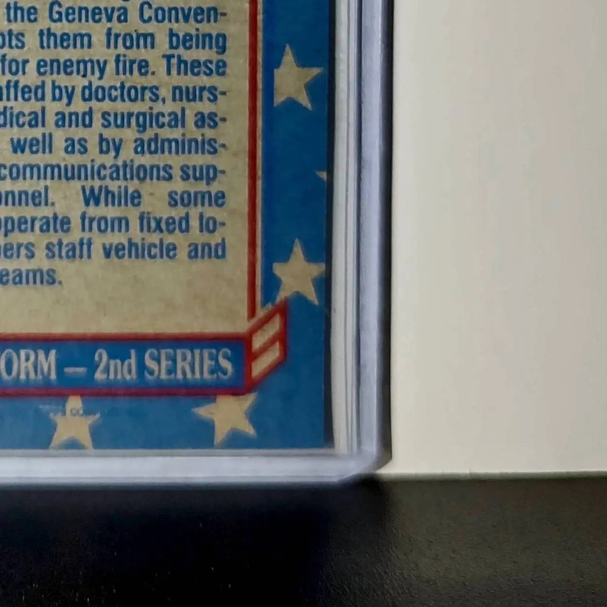 Medical Support 1991 Topps Desert Storm #153 Card - Non-Sports Card Single
