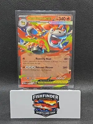 Mega Camerupt ex 022/132 Me01: Mega Evolution Holo - Pokémon Card Single