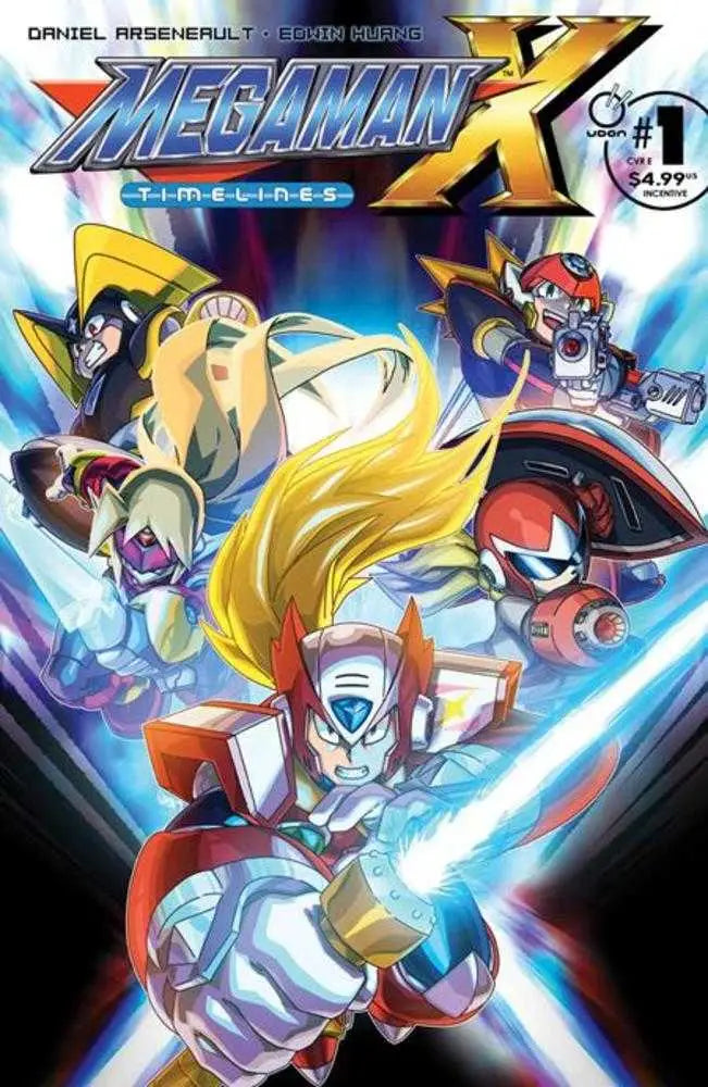 Mega Man X Timelines #1 (One Shot) Cover E Inc 1:5 Jeffrey Chamba Cruz Variant Previously Foc’D On 5/5/2025 - Comic Book