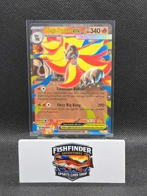 Mega Pyroar ex 015/086 Me04: Chaos Rising Holo