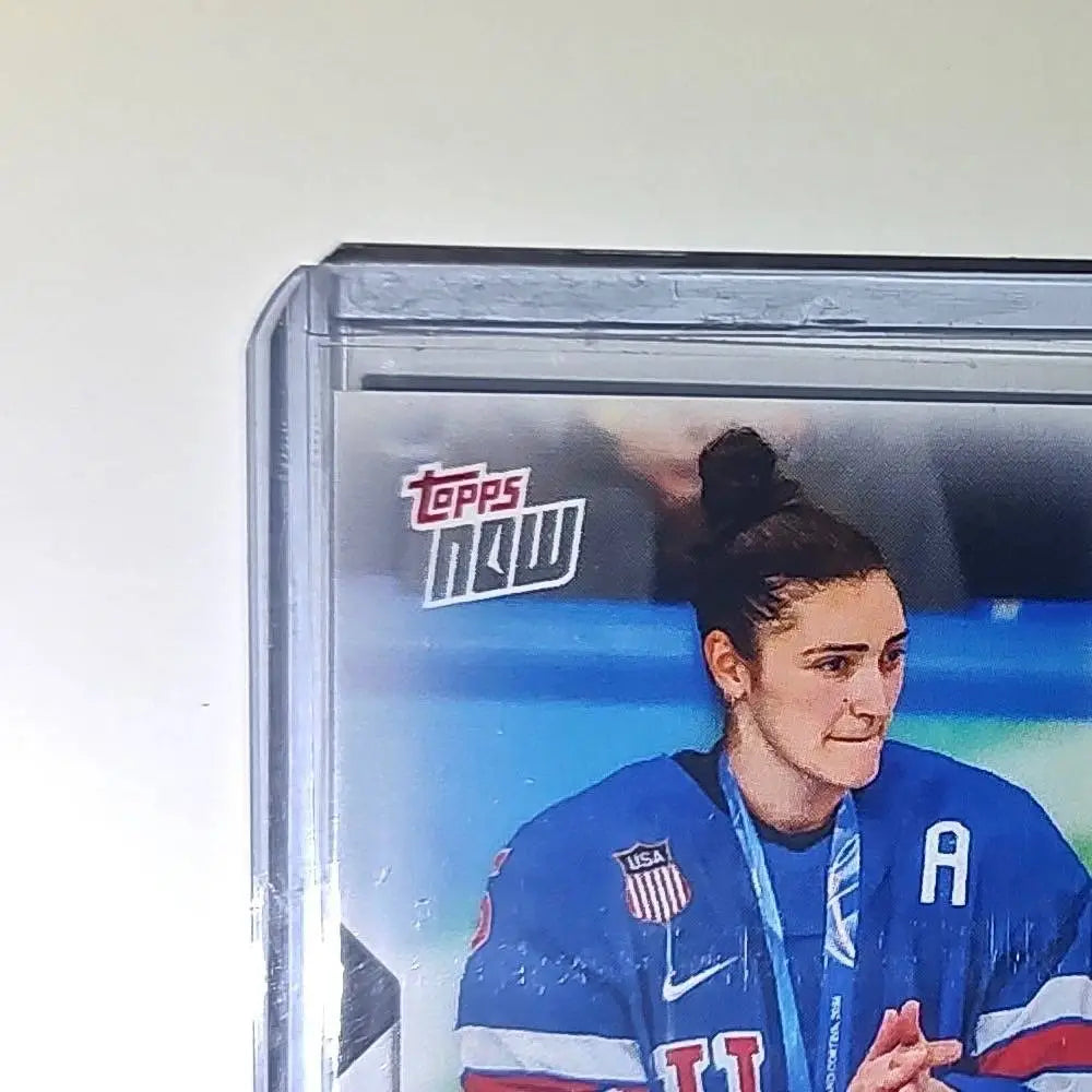 Megan Keller / Jack Hughes 2026 Topps Now #19 Team USA Olympics Card