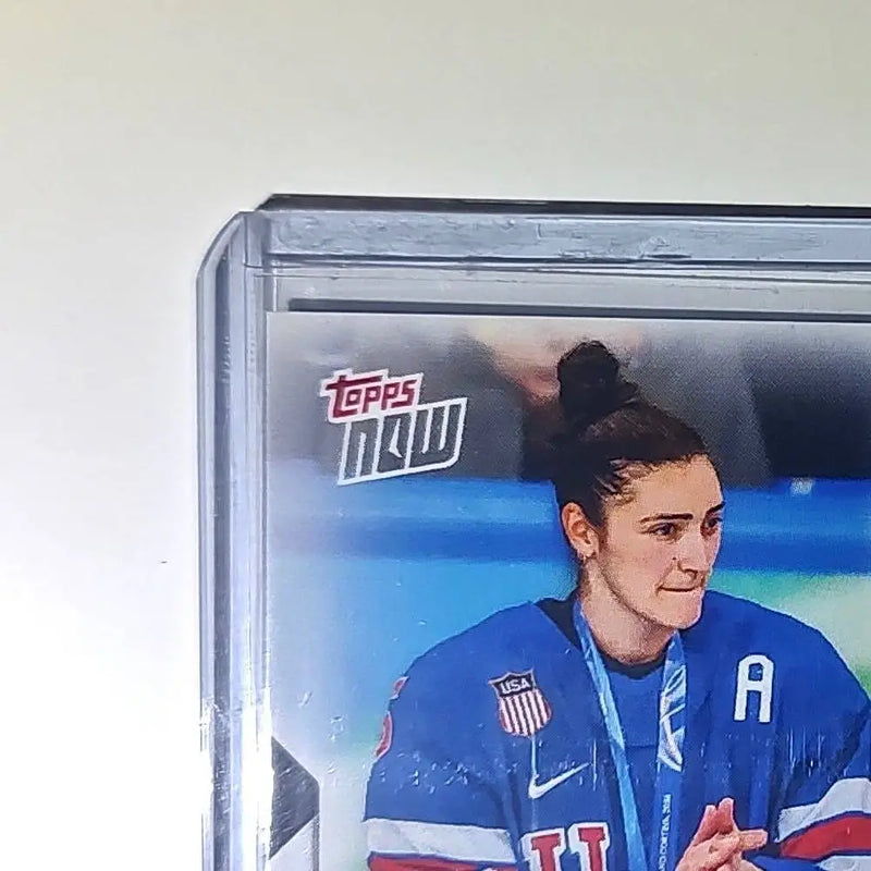 Megan Keller / Jack Hughes 2026 Topps Now #19 Team USA Olympics Card