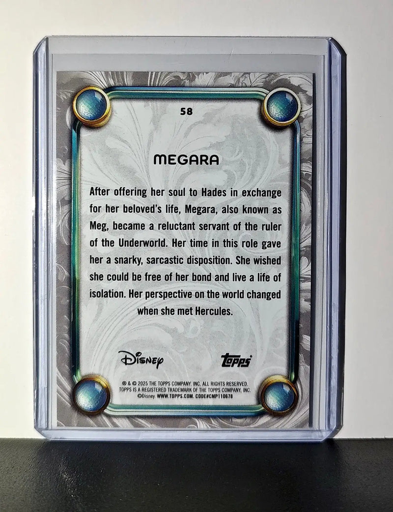 Megara 2025 Topps Disney Wonder #58 Card Hercules