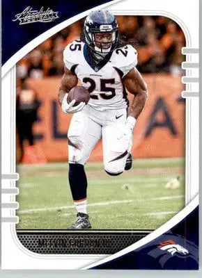 Melvin Gordon III - 2020 Panini Absolute - #44 - Retail Football - Football Card Single