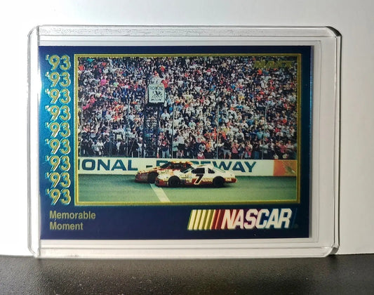 Memorable Moment 1993 Maxx Premier Plus Racing #13 NASCAR Card - Racing Card Single