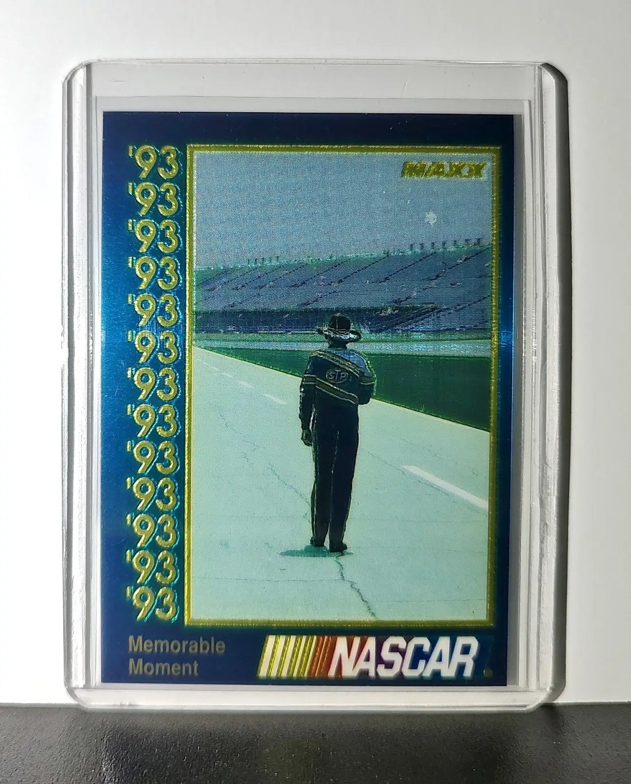 Memorable Moment 1993 Maxx Premier Plus Racing #48 NASCAR Card Petty Enterprises - Racing Card Single