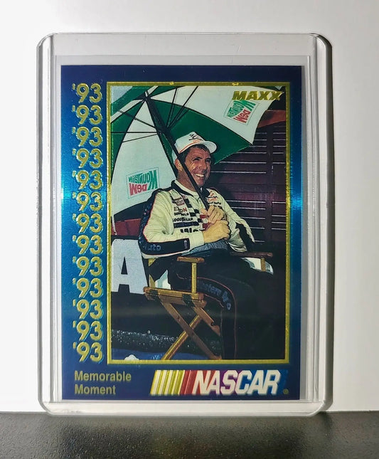 Memorable Moment 1993 Maxx Premier Plus Racing #65 NASCAR Card DARWAL Inc. - Racing Card Single