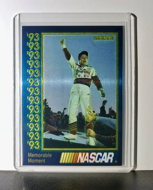 Memorable Moment 1993 Maxx Premier Plus Racing #81 NASCAR Card AK Racing - Racing Card Single