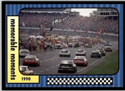 Memorable Moments - 1991 Maxx - #163 - Racing - Racing Card Single