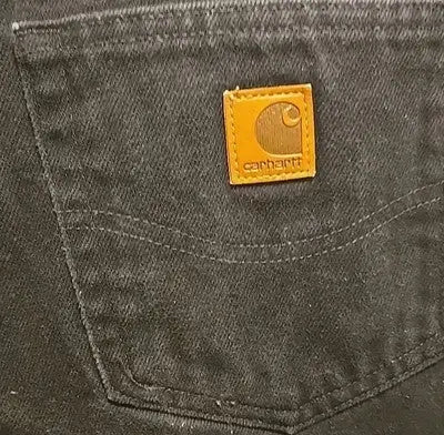 Mens Carhartt Pants 38x32 Black - Apparel
