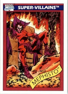 Mephisto - 1990 Impel Marvel Universe - #78 - Non_sport - Non-Sports Card Single