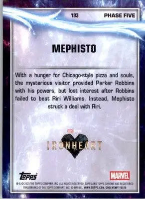Mephisto - 2025 Topps Chrome Marvel Studios - #193 - Non_sport - Non-Sports Card Single