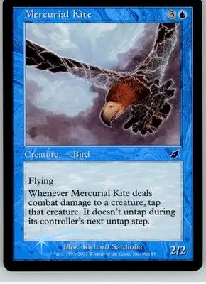 Mercurial Kite - Scourge - 39 - Foil LP Magic: The Gathering - Magic Card Single