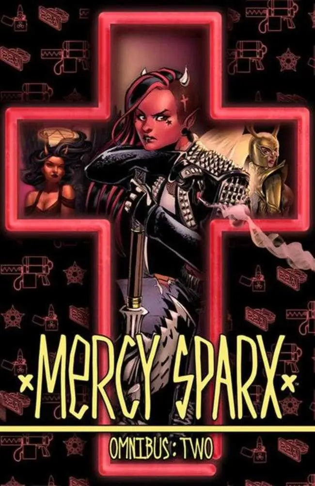 Comic book cover of Mercy Sparx Omnibus TPB Volume 02 Limited Edition