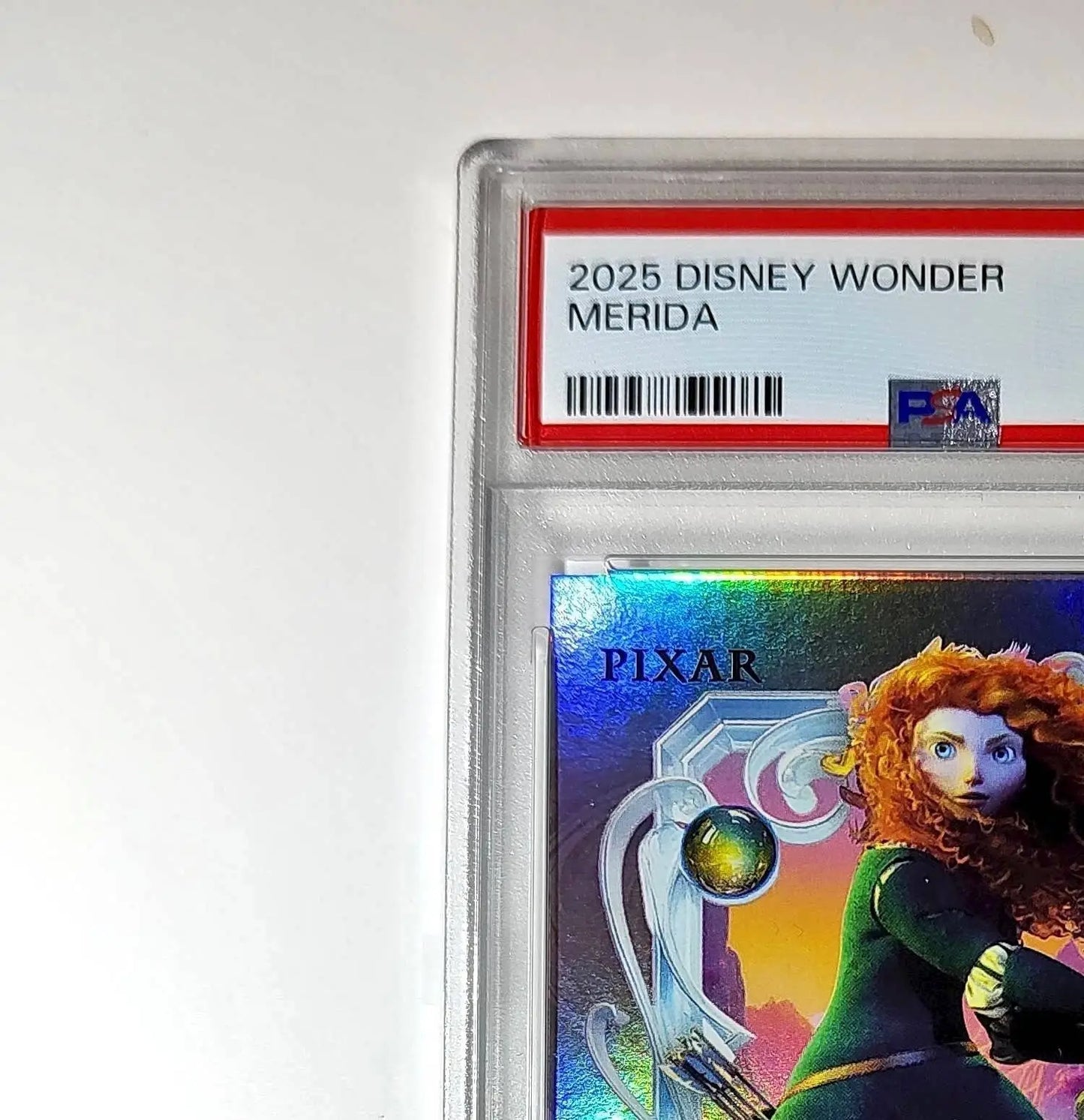 Merida 2025 Topps Disney Cartoon Princess #161 Card Brave PSA 9