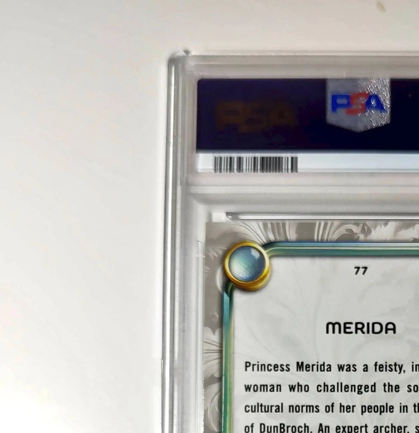 Merida 2025 Topps Disney Wonder #77 Winter Variant Card Brave PSA 7 - Non-Sports Card Single