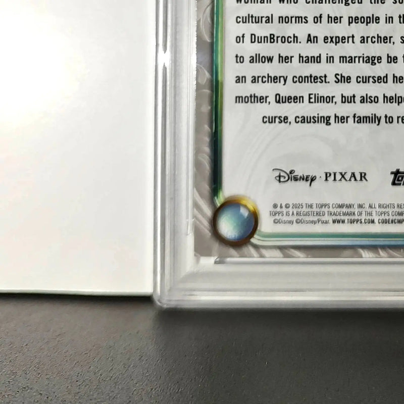 Merida 2025 Topps Disney Wonder #77 Winter Variant Card Brave PSA 7 - Non-Sports Card Single