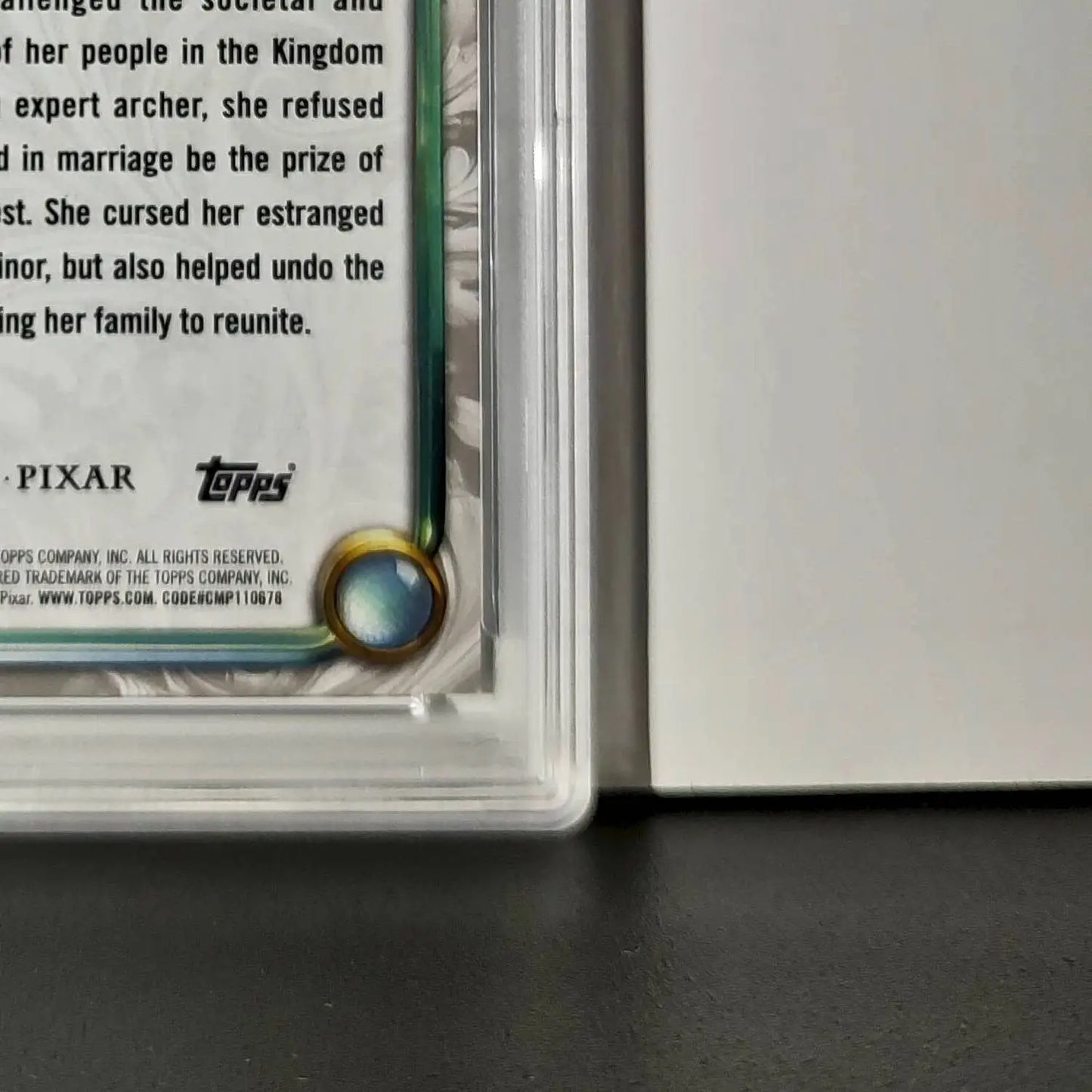 Merida 2025 Topps Disney Wonder #77 Winter Variant Card Brave PSA 7 - Non-Sports Card Single