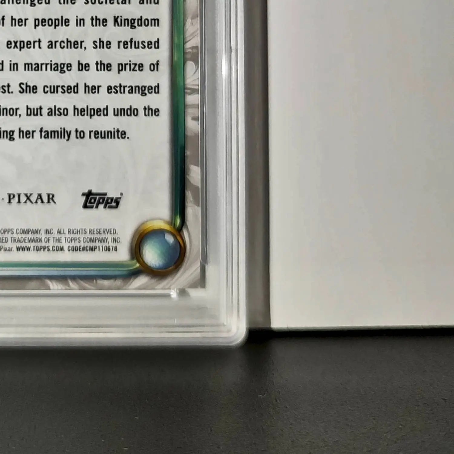Merida 2025 Topps Disney Wonder #77 Winter Variant Card Brave PSA 7 - Non-Sports Card Single